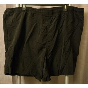 Men's Islander 4XL Swim Trunks Black Big And Tall Cruise Vacation Beach Pool